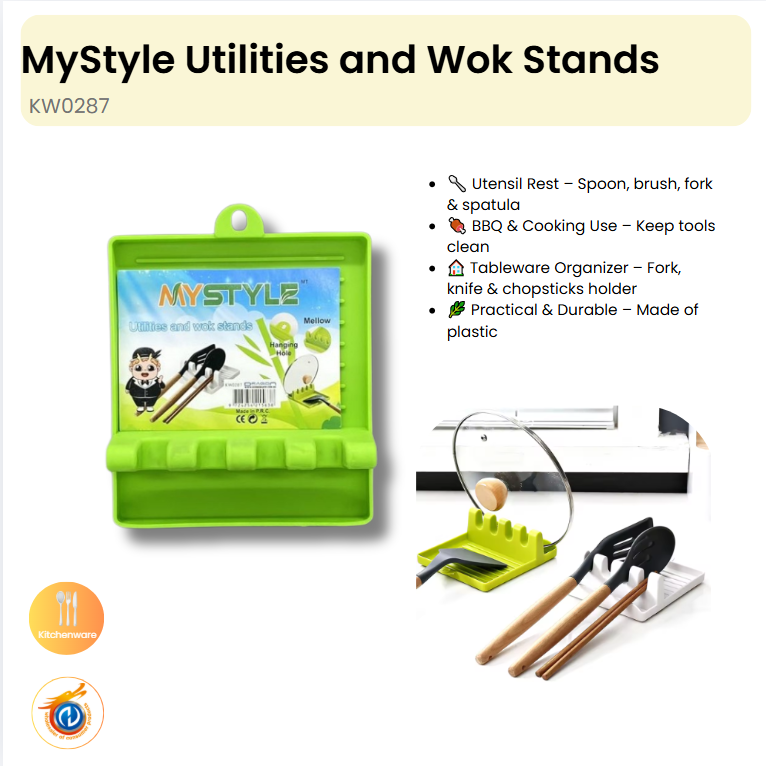 Utilities and Wok Stands