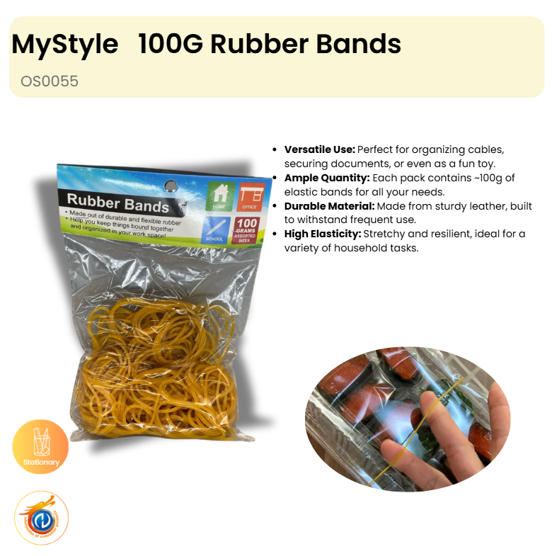 100G Rubber Bands