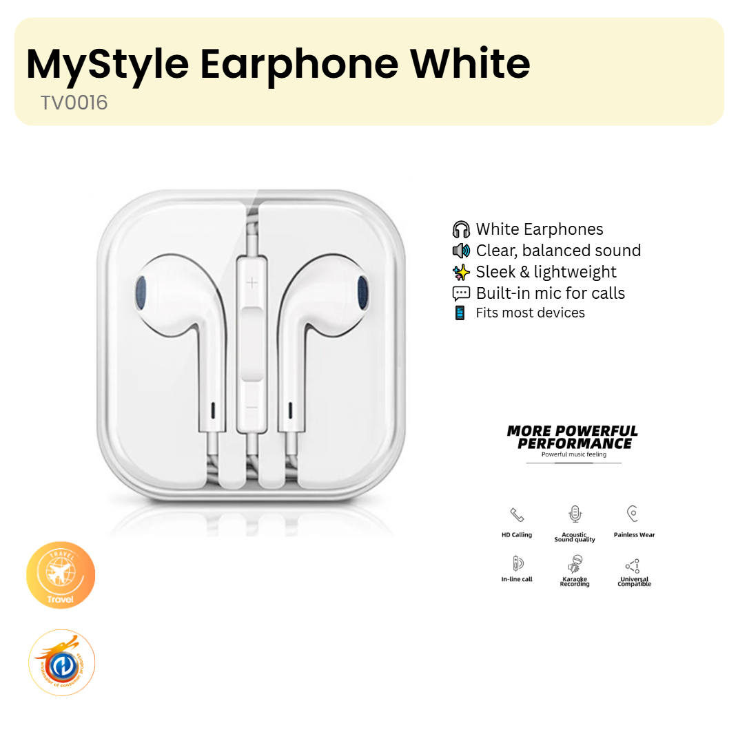 Earphone White