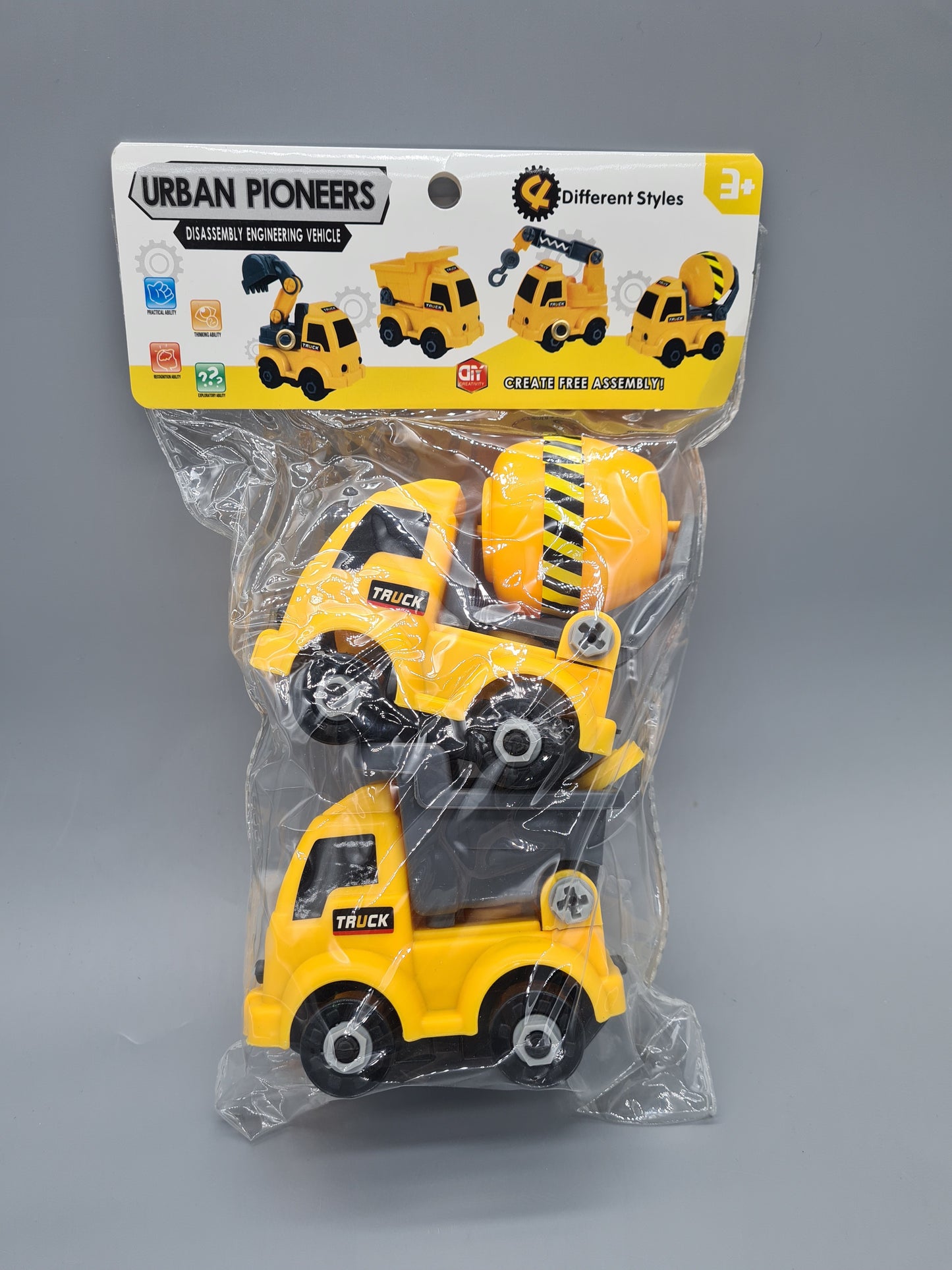 Large Contruction Assembly 2PK 3ASST