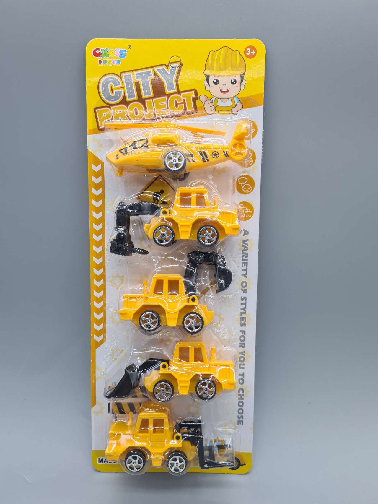 Pullback Contruction Truck 4PK