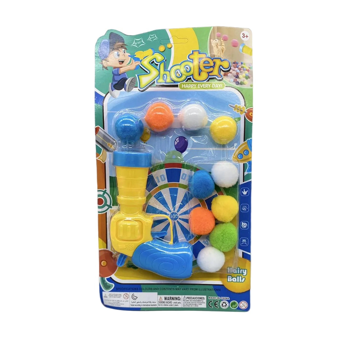 2.8cm big soft ball w 13.5cm toy gun set