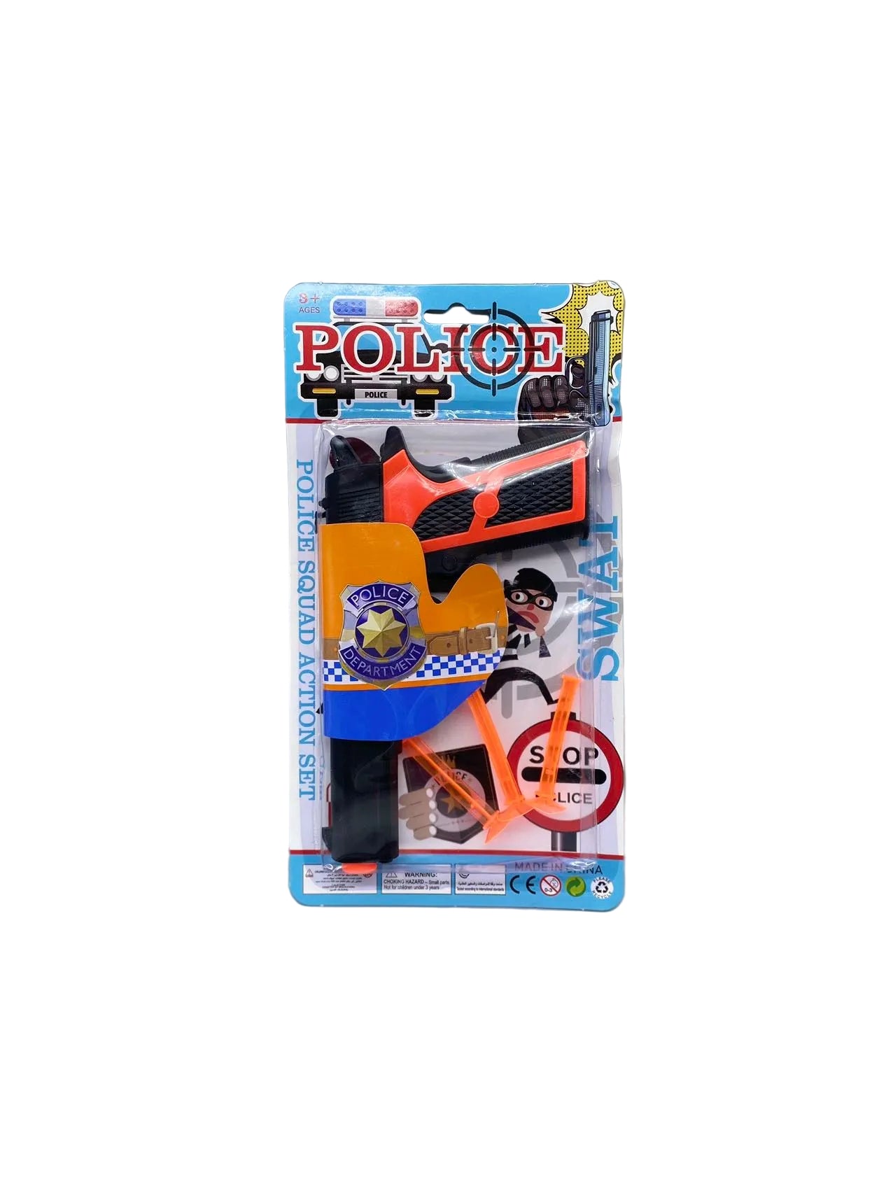 Police Toy Gun Set