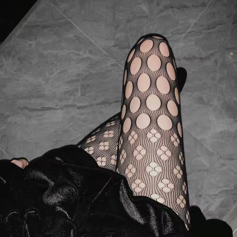 Hot Selling Sexy Women's Long Fishnet Body Stockings Fish Net Pantyhose Mesh Nylon Tights Lingerie Skin Thigh High Waist Hosiery