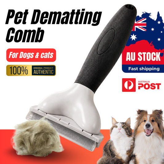 MyStyle Dog Cat Deshedding Brush Pet Undercoat Rake Grooming Tool