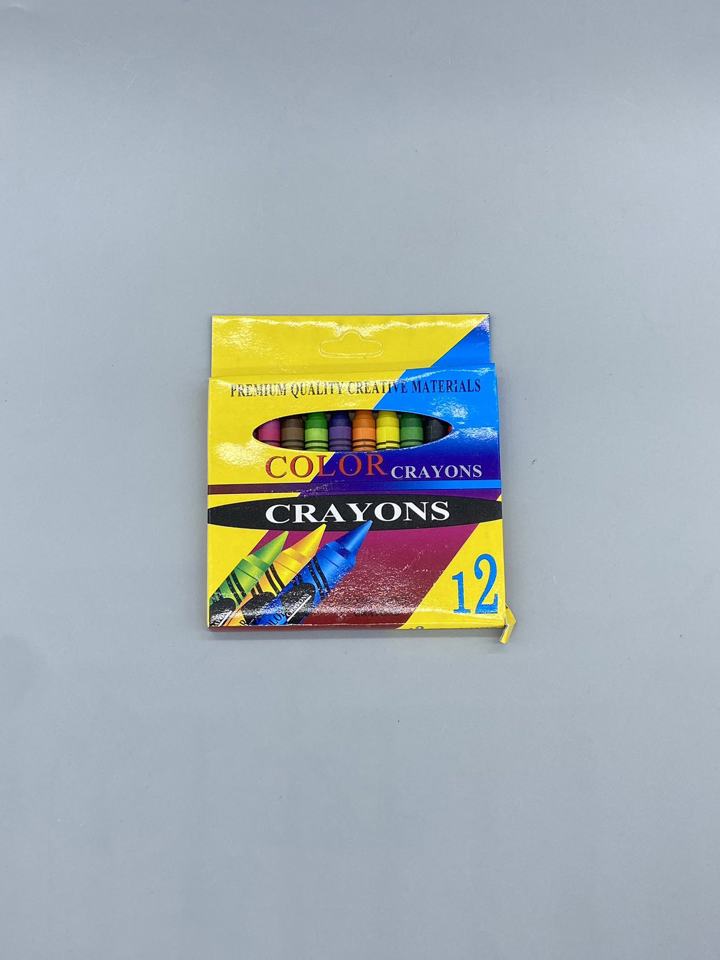 12 Colour Crayon