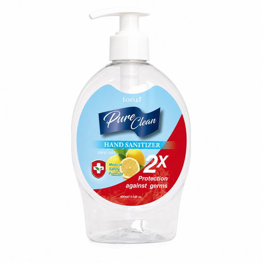 Lovali 400ml Lemon Scented Rinse-Free Gel