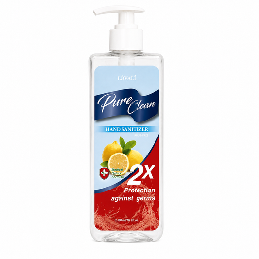 500ml Pure Clean Hand Sanitizer w lemon flavor