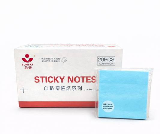Adhesive Notes 100pcs (7.6cm*7.6cm
