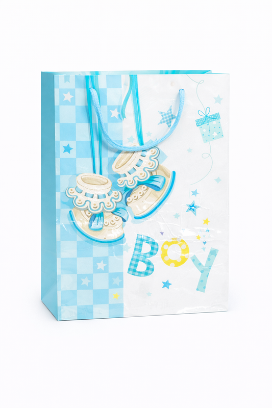 Baby Boy Gift Bag 32x26x10