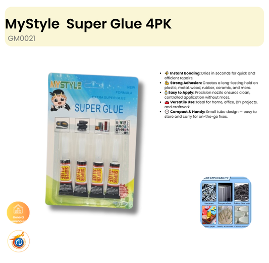 Super Glue 4PK