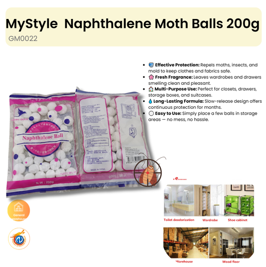 Naphthalene Moth Balls 200g
