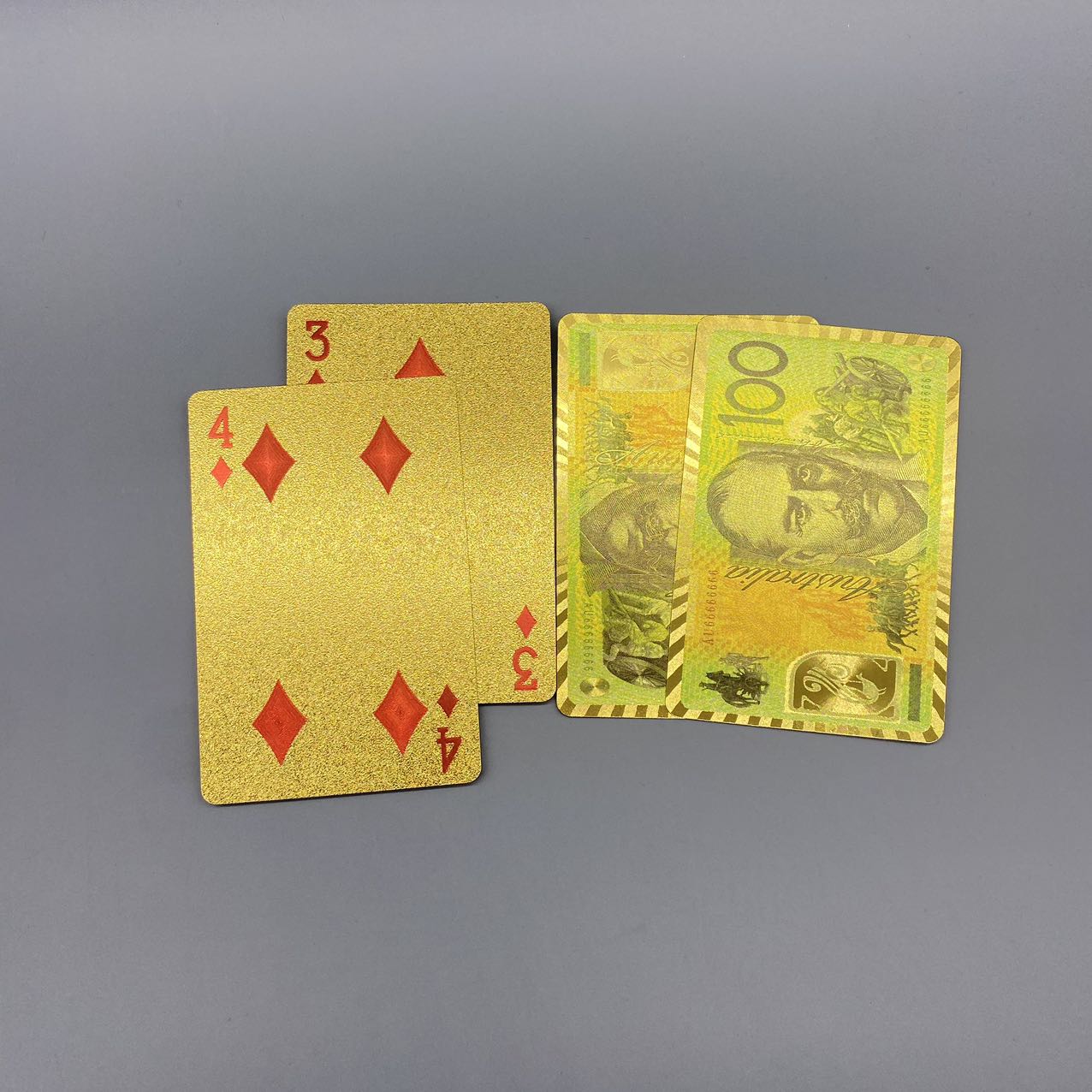 Gold Plated Playing Card (AUD)