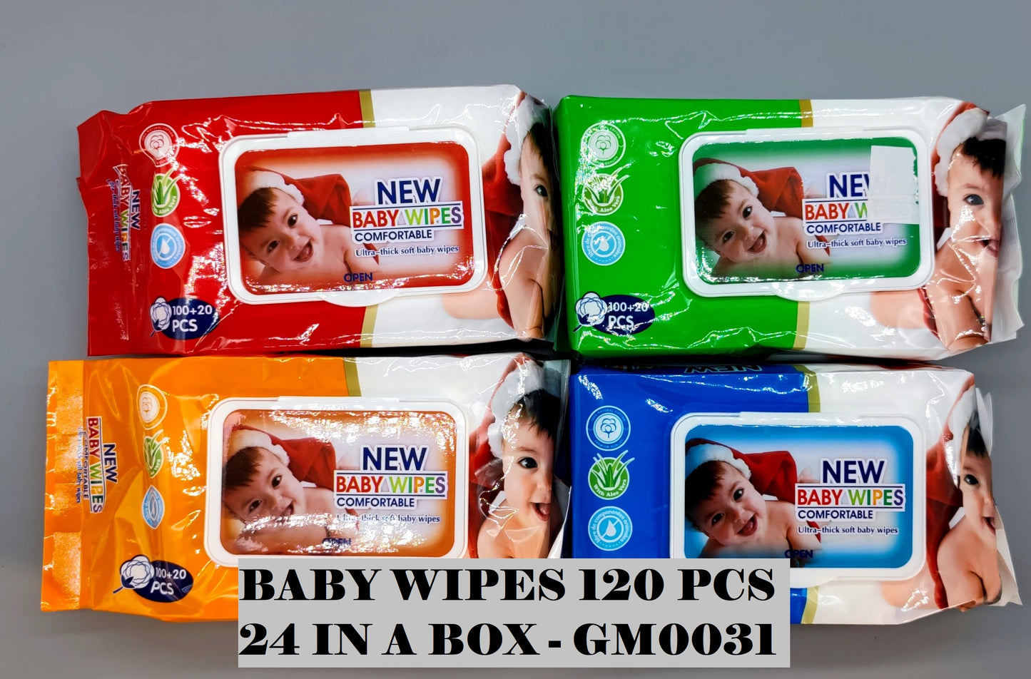 Baby Wipes 120 Sheets