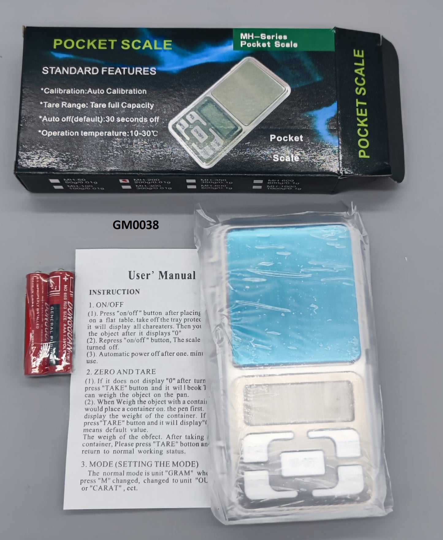 Mini Pocket Digital Scales 0.01-500g