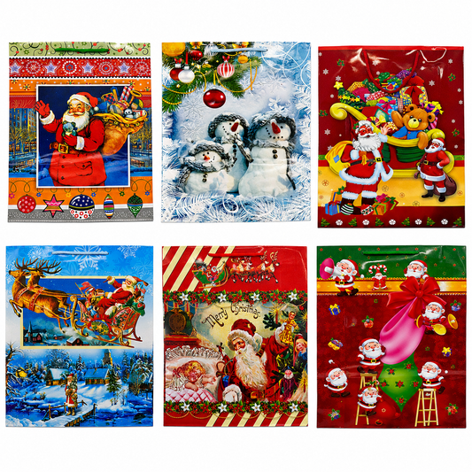 Light film christmas gift bag M