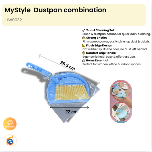 Dustpan combination