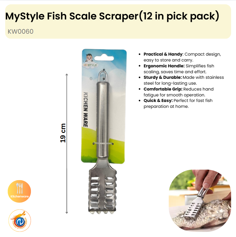 Fish Scale Scraper