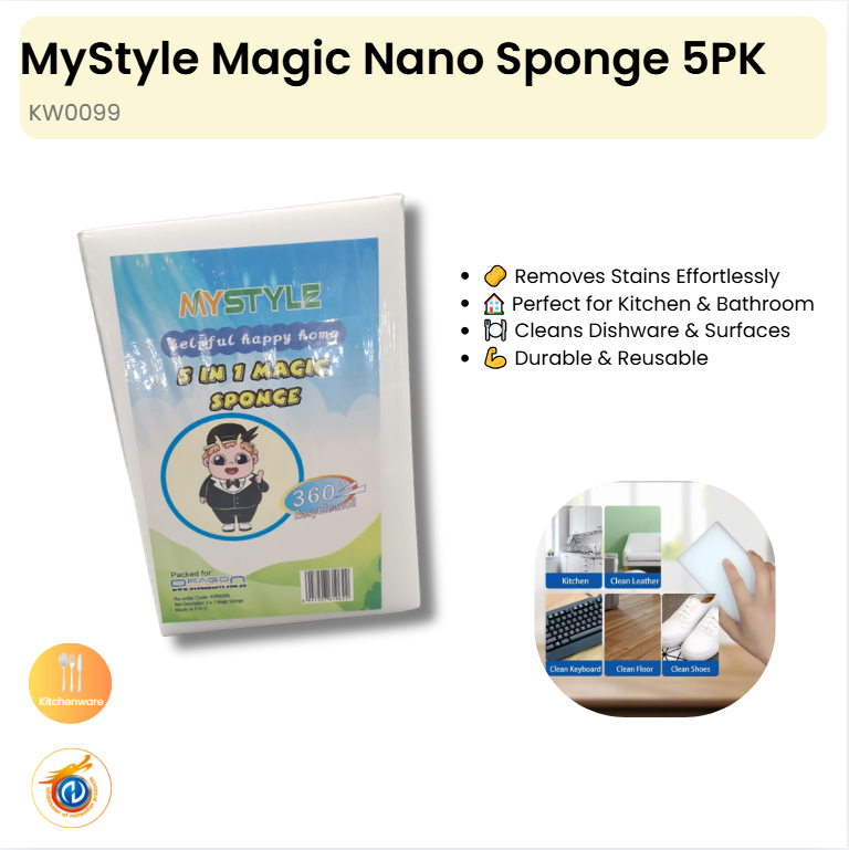 Magic Nano Sponge 5PK