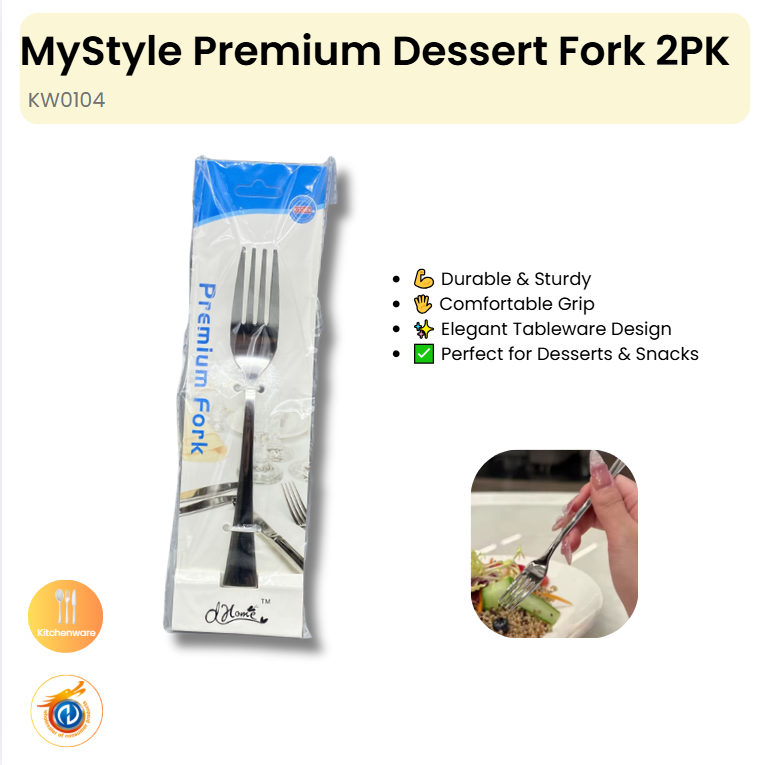 Premium Dessert Fork 2PK