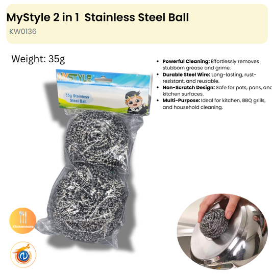 2 in 1 35g Stainless Steel Ball