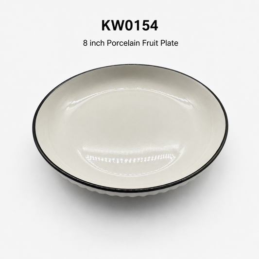 8 inch Porcelain Fruit Plate