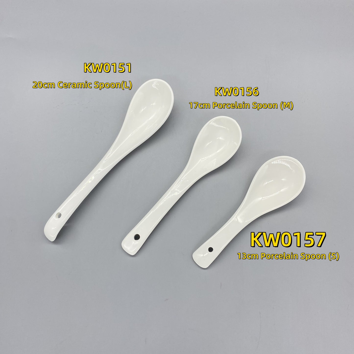 13cm Porcelain Spoon