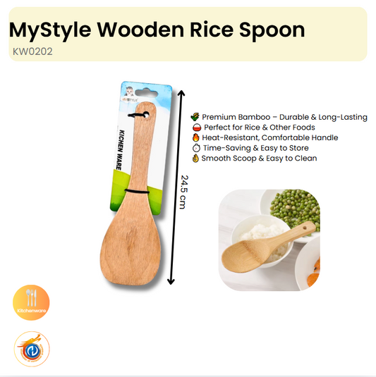 Wooden Rice Spoon