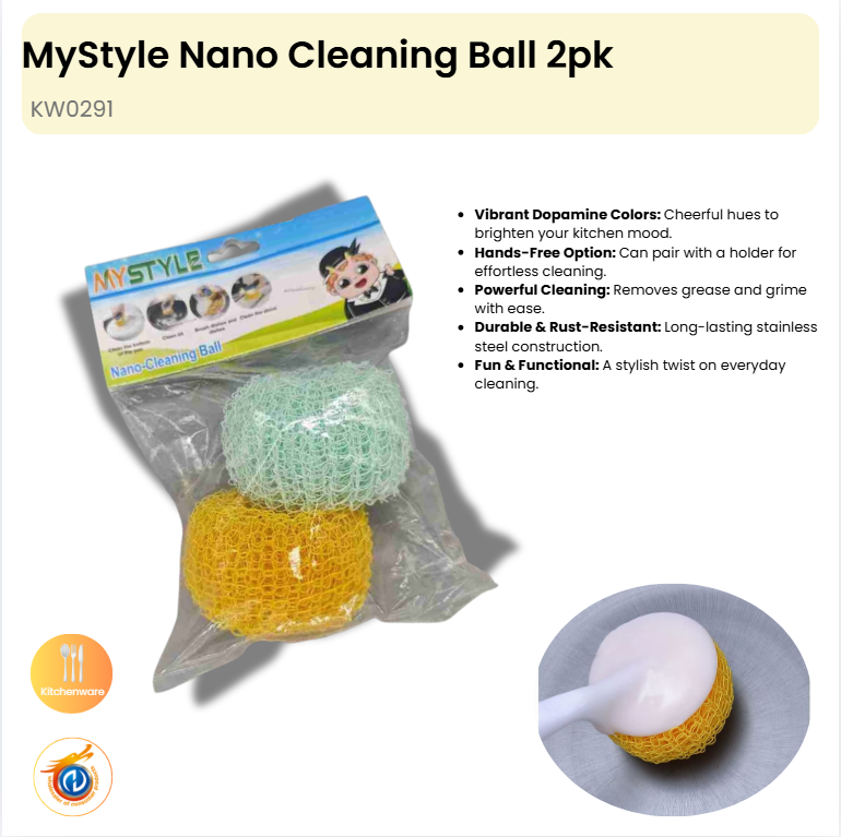 Nano Cleaning Ball 2pk