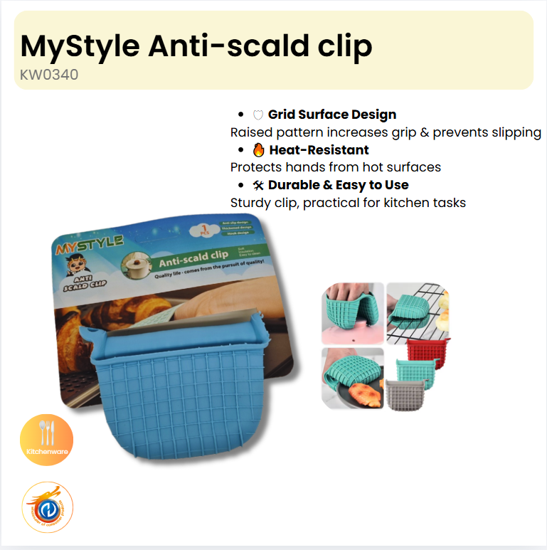 Anti-scald clip