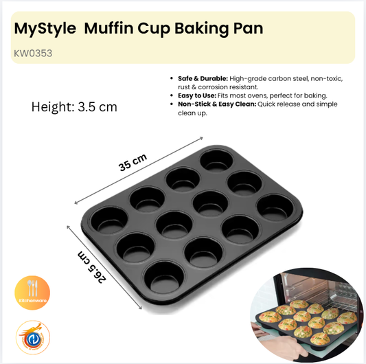 Muffin Cup Baking Pan