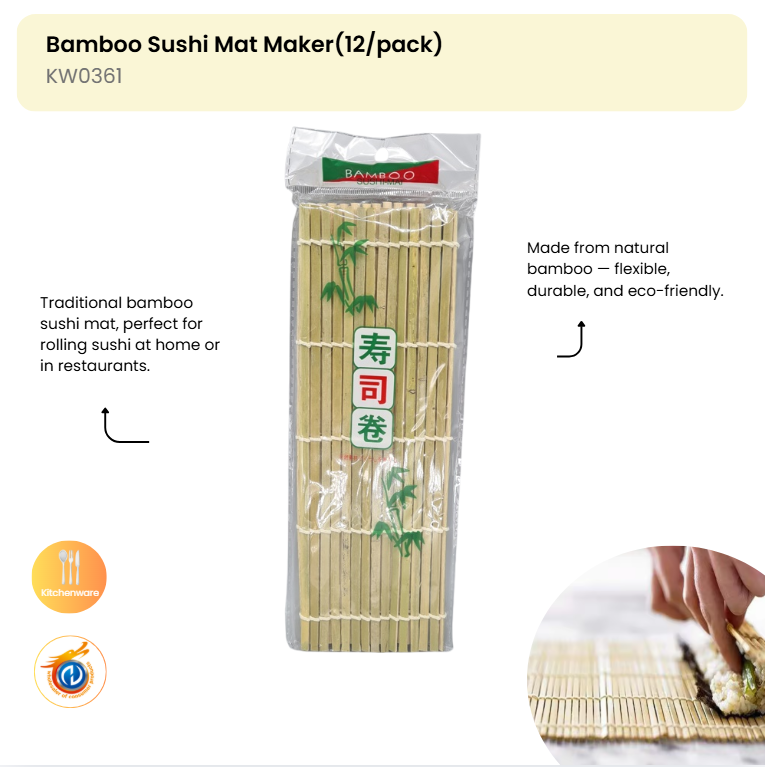 Bamboo Sushi Mat Maker