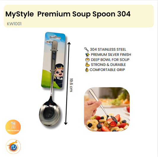 Premium Soup Spoon 304
