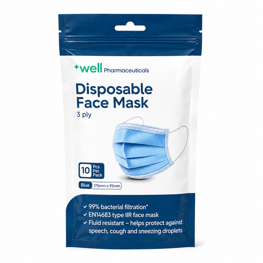 Disposable Facial Mask 3 Layer 10pcs
