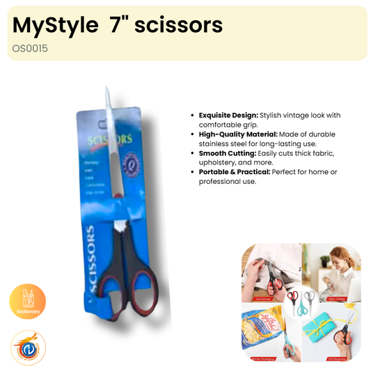 7" scissors