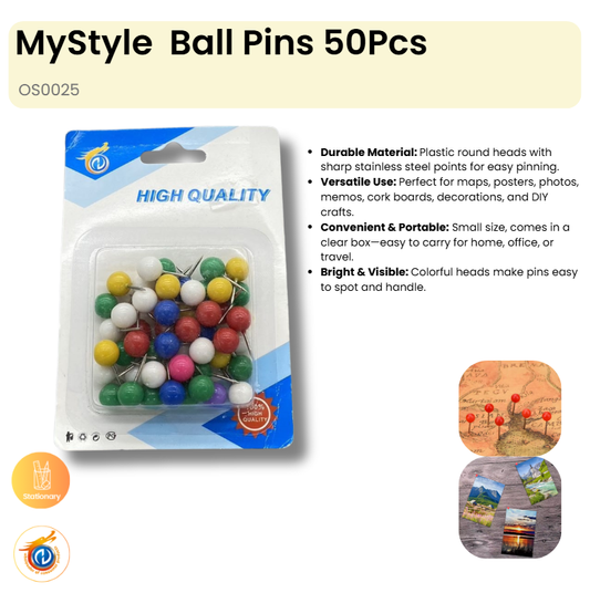 Ball Pins 50Pcs
