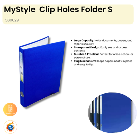 Clip Holes Folder S
