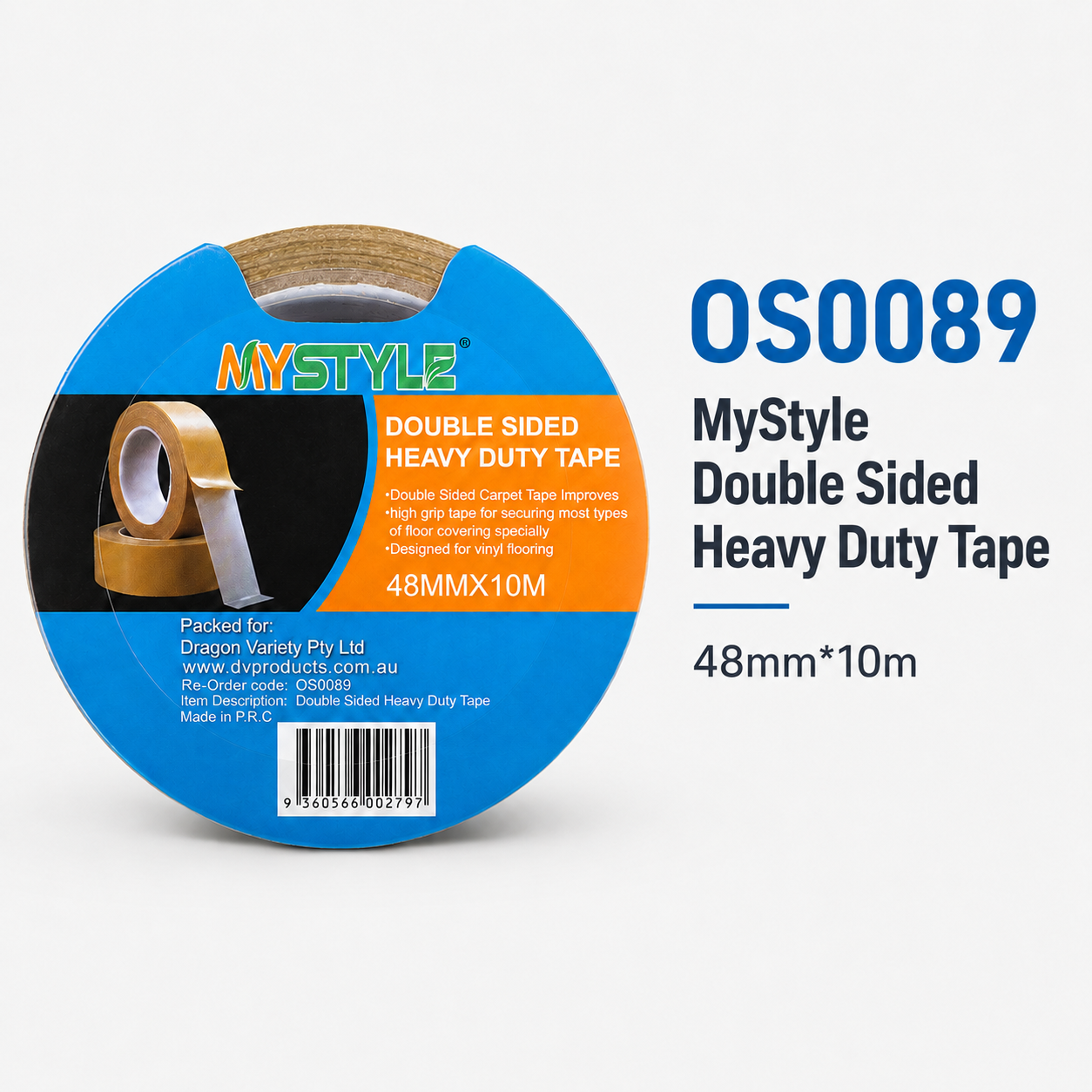 MyStyle Double Sided Heavy Duty Tape 48mm*10m