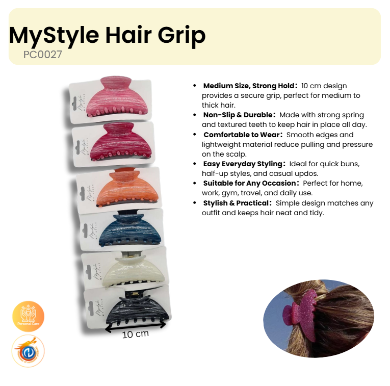 Hair Grip(12 in pick packs)