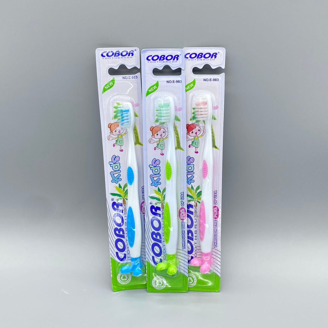 COBOR Kids Toothbrush Soft