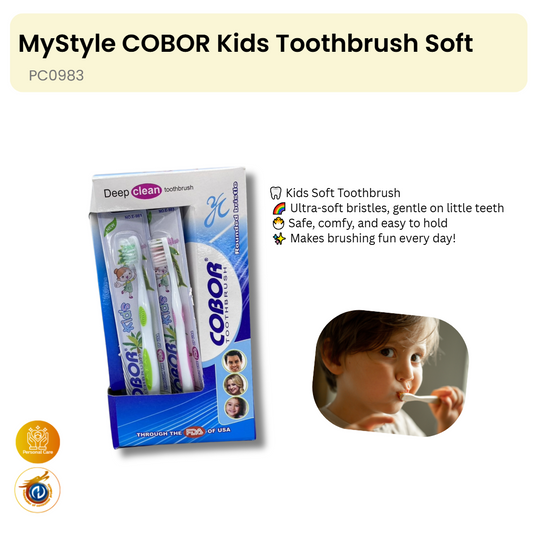 COBOR Kids Toothbrush Soft