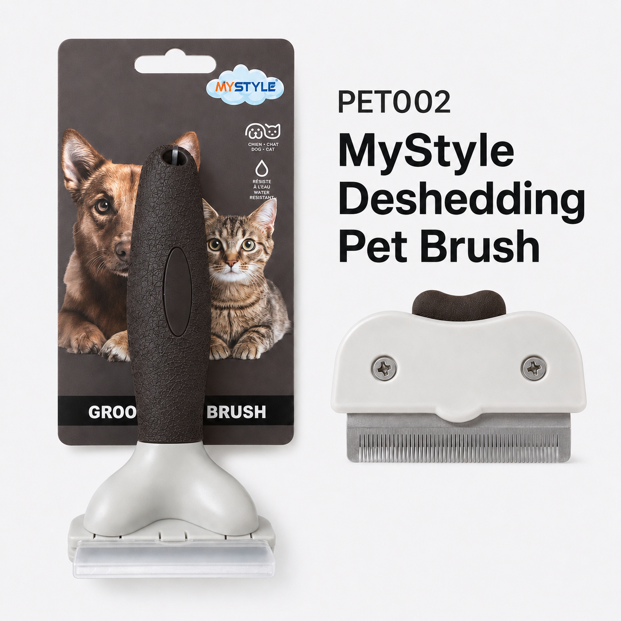MyStyle Deshedding Pet Brush