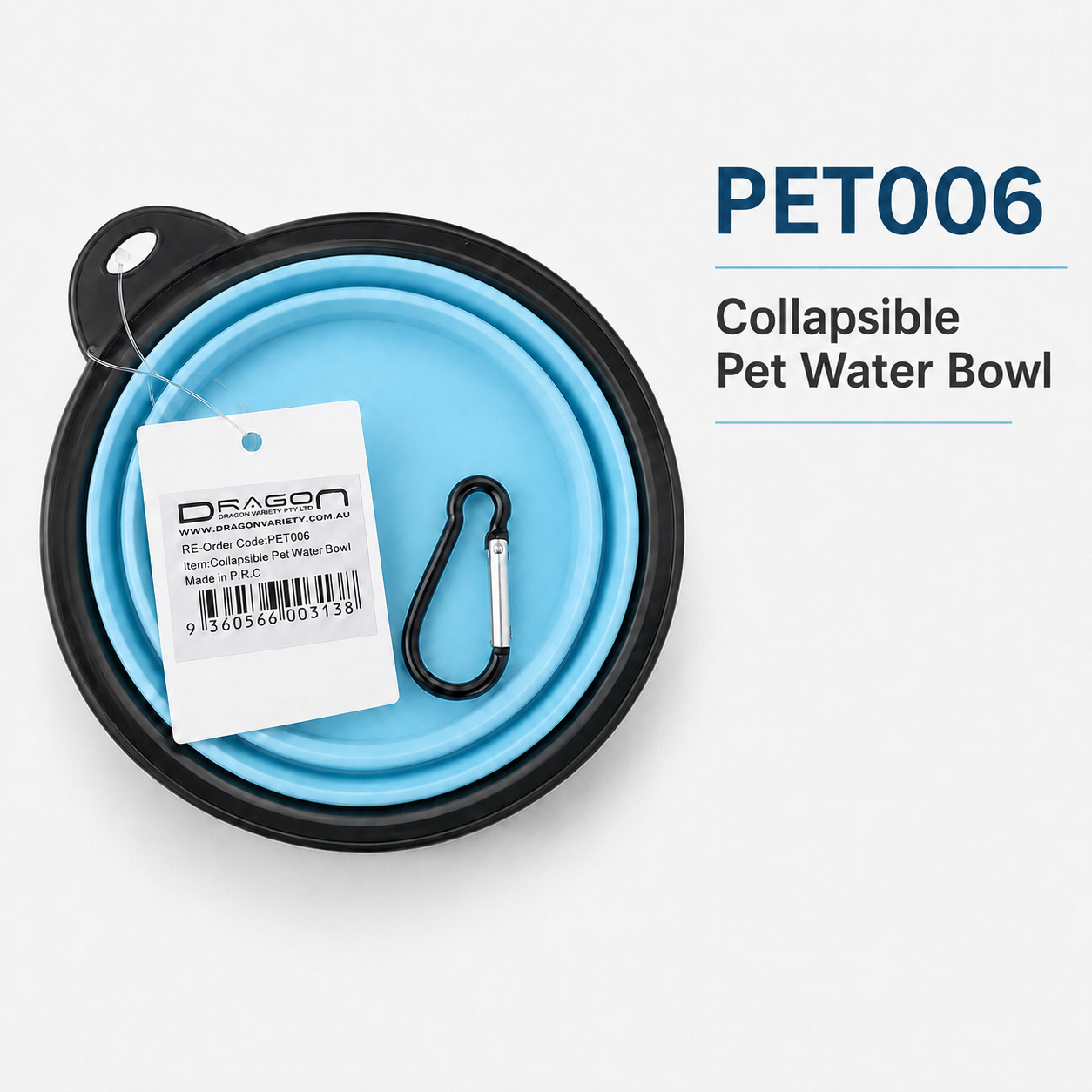 Collapsible Pet Water Bowl