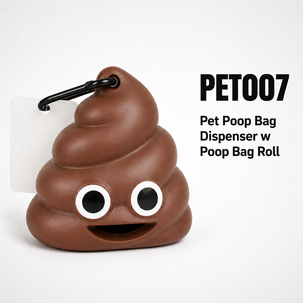 Pet Poop Bag Dispenser w Poop Bag Roll