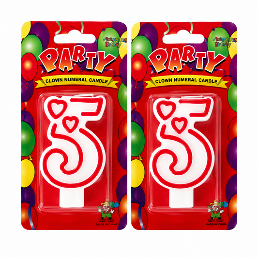 Numberic Birthday Candle No5