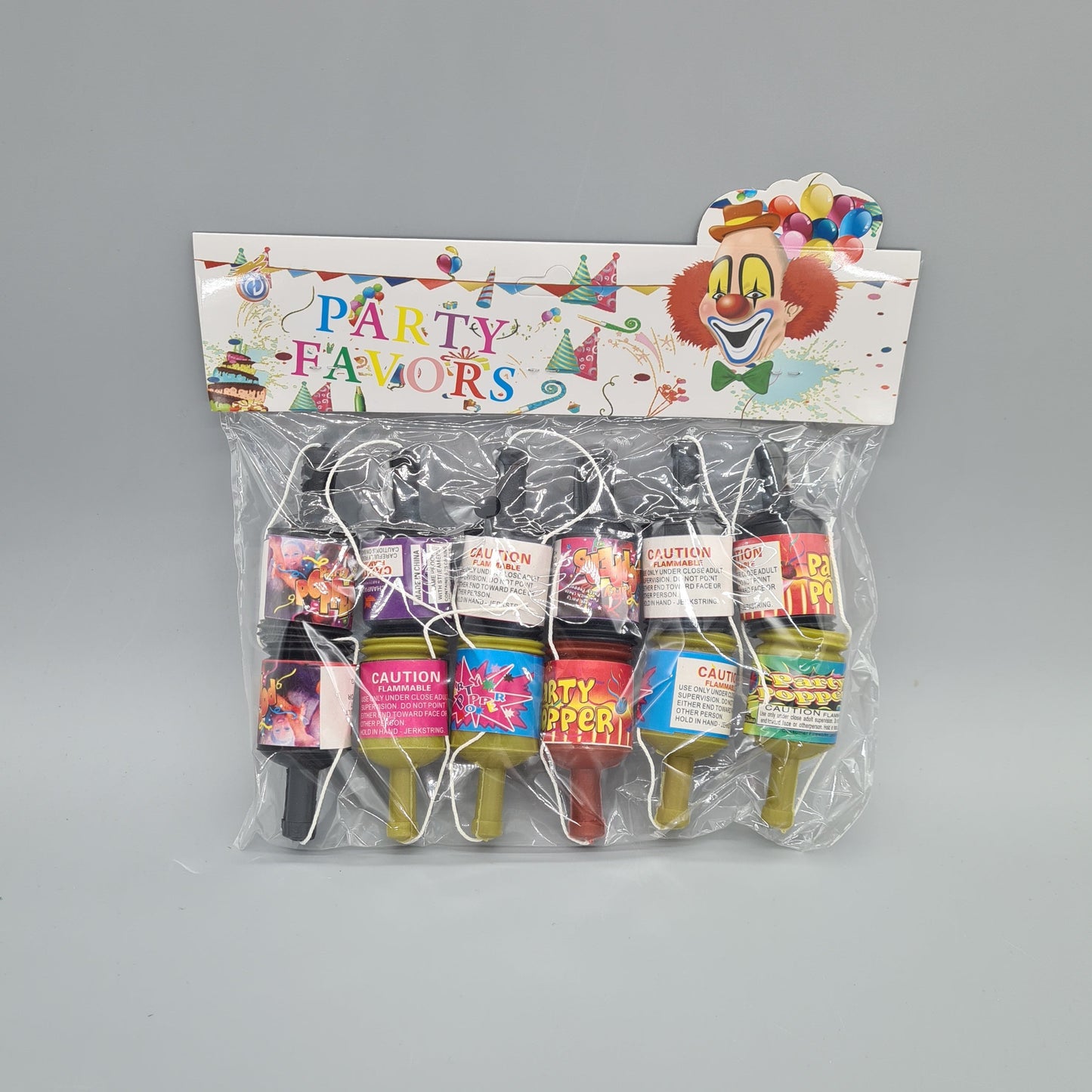 Party Poppers 12PK