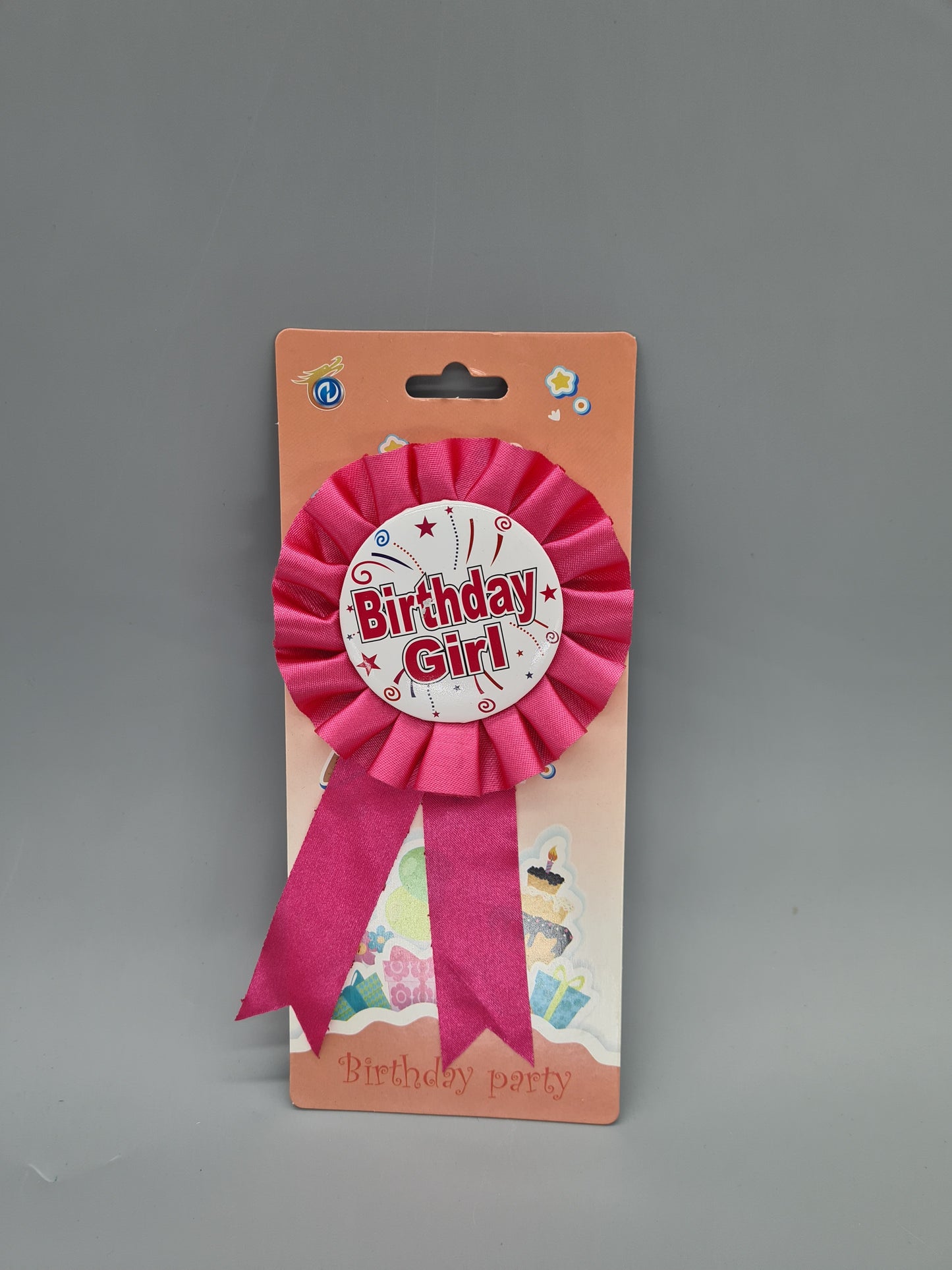 Birthday Badges - Girl