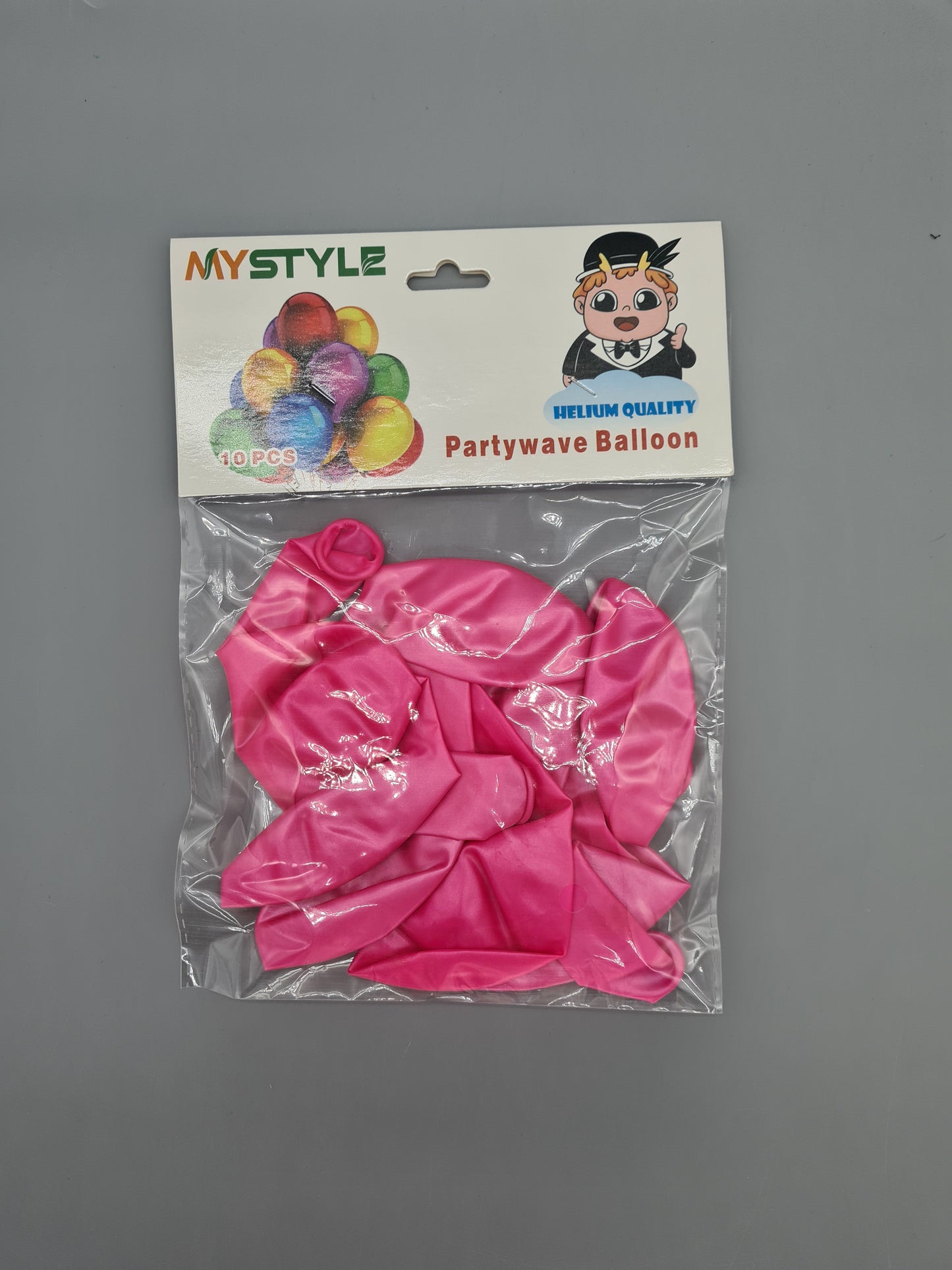 Partywave balloon pink 10pcs