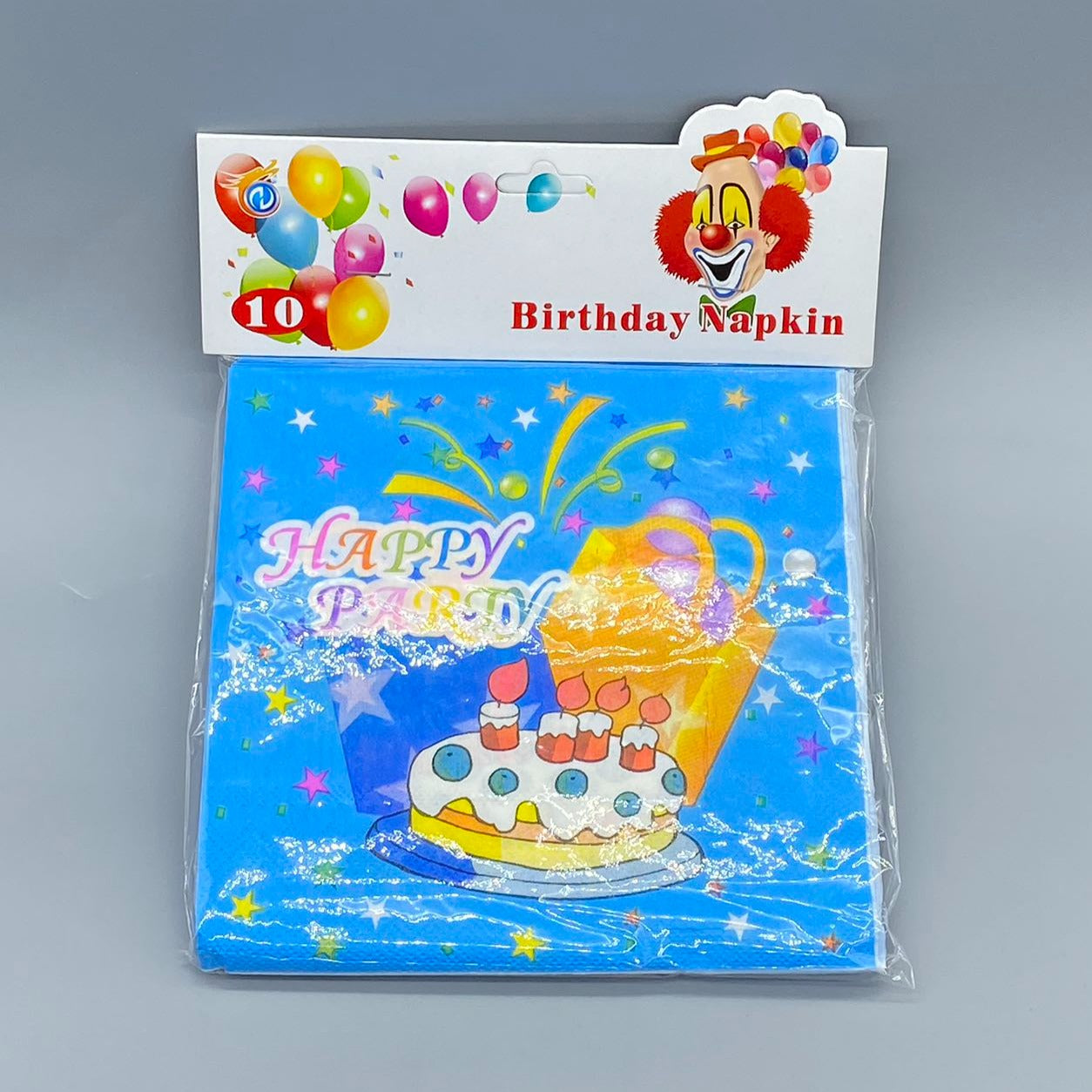 Birthday napkin 10pk