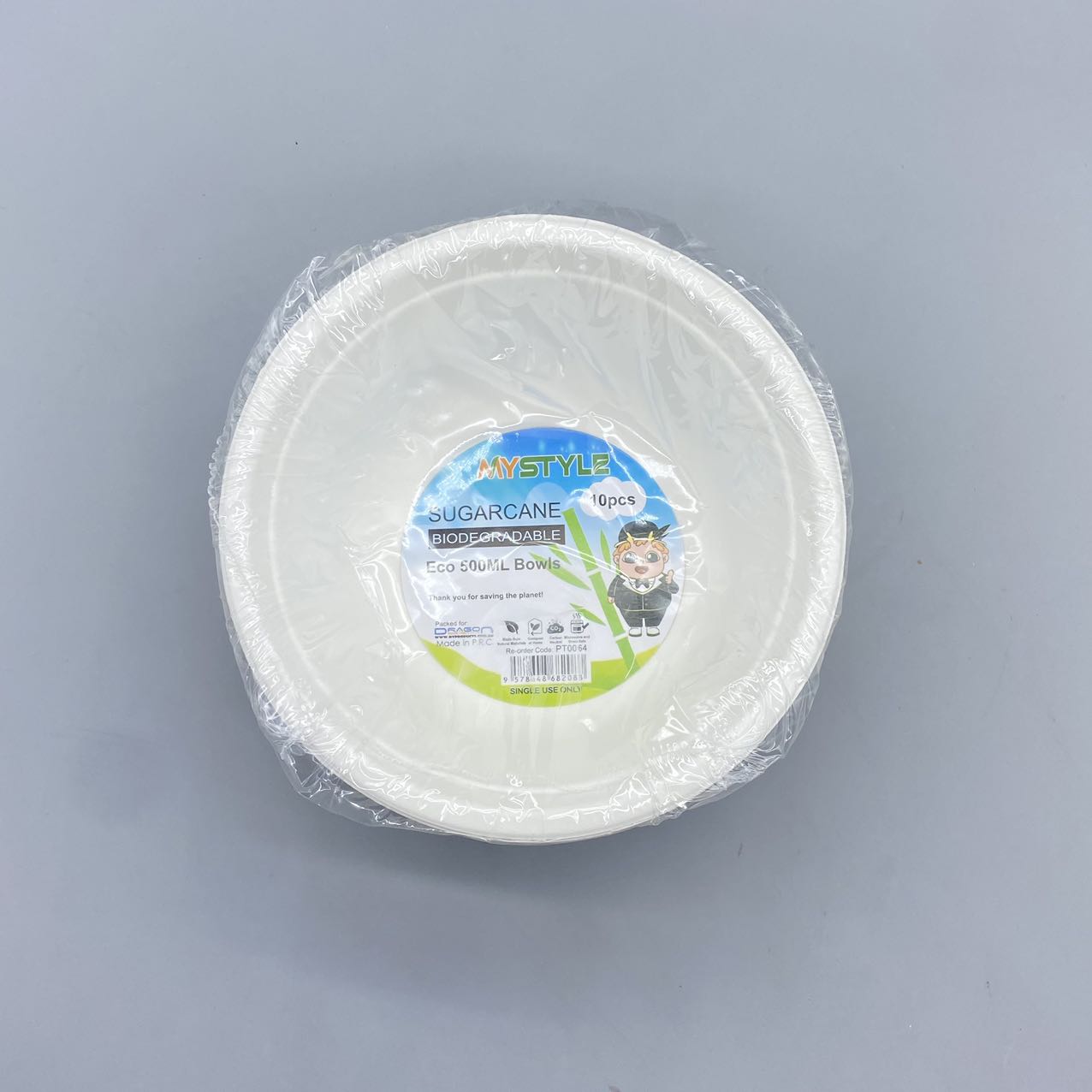 Eco sugarcane Biodegradable bowl 500ml